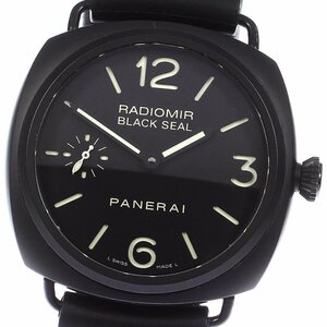 パネライ PANERAI PAM00292 ラジオミール ブラックシール OP6723 手巻き メンズ 良品 _800712