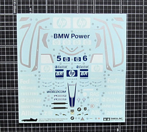 A★☆ タミヤ 1/20 ☆★ ウイリアムズ BMW FW24 用 デカール ★☆ TAMIYA Williams BMW FW24