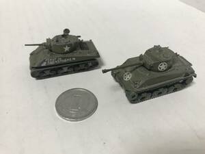 1/144 DAMEYA-NET レジンキット完成品 M4A3E8 シャーマンイージーエイト & M4A3E2 シャーマンジャンボ コブラ・キング号