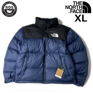 1円～!売切!【正規新品】THE NORTH FACE 1996 RETRO NUPTSE JACKET ダウンジャケット ヌプシ US限定 RDS認証 700フィル(XL)青① 190122-160