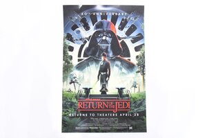 ●STAR WARS スターウォーズ エピソード6 ジェダイの帰還 RETURN OF THE JEDI 40周年記念 映画 ポスター 20801670