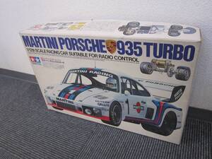 (5924) 未組立 当時物 TAMIYA MARTINI PORSCHE 935 TURBO タミヤ マルティーニ・ポルシェ 935ターボ 1/12