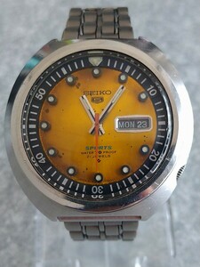 ☆ SEIKO セイコー 5スポーツ 6119-7160 21石 1969年製 スシロール 自動巻き ヴィンテージ 稼働品 デイデイト☆