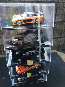 デアゴスティーニ ワイルド・スピード カーコレクション 1/43 5台セット