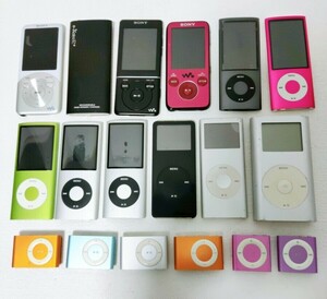 iPod SONY Apple WALKMAN デジタルオーディオプレーヤー　ジャンク品