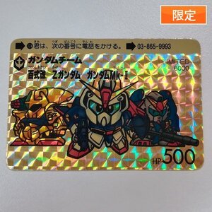 sA169s [限定] バンダイ カードダス SDガンダム 本弾 No.124 LIMITED6000 抽選プレゼント