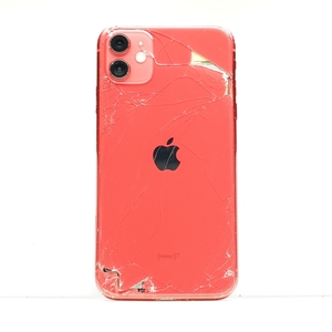 iPhone 11 64GB (PRODUCT)RED SIMフリー 訳あり品 ジャンク 中古本体 スマホ スマートフォン 白ロム