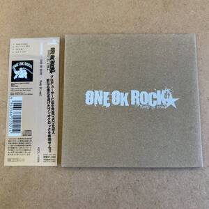 送料無料☆ONE OK ROCK『Keep it real』インディーズ盤CD☆帯付☆美品☆ワンオク☆レア盤☆325