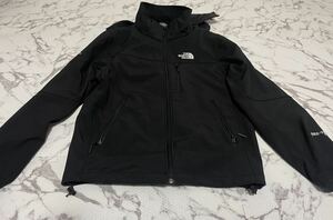 ★THE FACE NORTH GORE-TEX ノースフェイス ゴアテックス　ジャケット ジャンパー　フード　マウンテンパーカー　ブラック メンズLサイズ