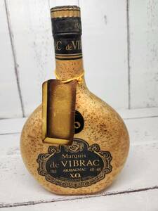 ☆GOL☆【古酒】 未開栓 MARQUIS DE VIBRAC XO マルキ ド ヴィブラック ブランデー アルマニャック 700ml 40%