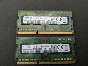 SAMSUNG サムスン 1RΧ8 PC3L 12800S DDR3 SDRAM 4GB(4GBΧ2)