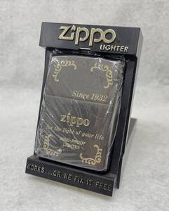 #6379 Zippo/ジッポ SINCE 1932 WIND-PROOF ZIPPO FOR THE LIGHT OF YOUR LIFE BRADFORD PA . U.S.A. ライター 箱付 着火未確認