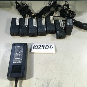 【送料無料】(102406E) 8個セット　LENOVO AC Adapter ADLX65NDC2A等20V-3.25A等純正品　ACアダプター　ミッキ/メガネケーブル付 中古品