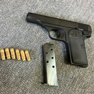 ★中古品マルシンブローニングM1910ベビーウエイトモデルガンSPG刻印BROWNING 発火式マルシン工業箱無し