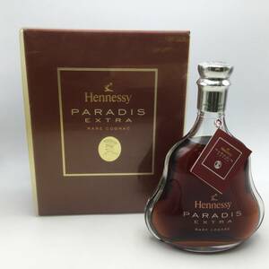 J48♪【未開栓】Hennessy PARADIS EXTRA ヘネシー パラディ エクストラ コニャック ブランデー 700ml 40％ 洋酒 古酒 箱付き ♪