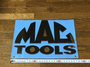 残1 SALE 即決 送料込み でかい エンブレム 新品 クローム メッキ / MACTOOLS マックツールズ MAC TOOL マックツール TECH マキシマイザー