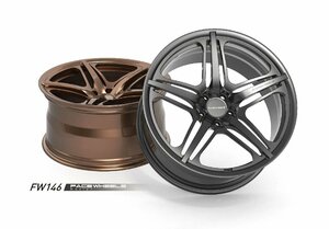 【鍛造】FACE WHEELS　FW146　FORGED 1PCホイール19インチ9.5/10.0/10.5/11.0J