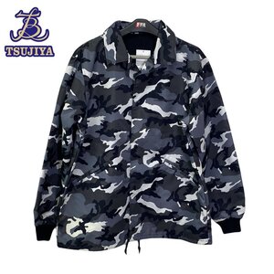 SOPH. ソフネット　uniform experiment BIG COACH　ブルゾン　カモフラ　白/黒/グレー　#3　メンズ　新品同様【辻屋質店A2458】