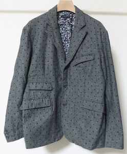 Engineered Garments エンジニアードガーメンツ Andover Jacket Printed Flannel Polkadot ポルカドット アンドーバー ジャケット S