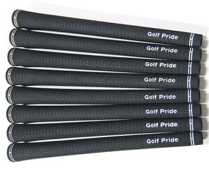 ◆美品！グリップ◆ GolfPride ツアーベルベット・ラバー ★ 8本セット / M60R（バックライン無し）