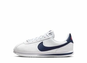 Nike GS Cortez Basic SL "White/Habanero Red/Metallic Silver/Neutral Indigo" 22.5cm 904764-106