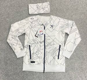 新品◇OAKLEY オークリー ゴルフ◇L(JPN)◇スカル SKULL REVERSIBLE WIND JACKET ◇リバーシブル ネックウォーマー付