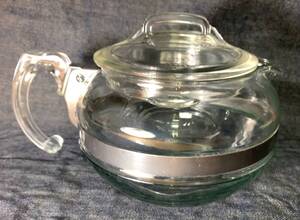 ★オールドパイレックス★パイレックス★PYREX★ティーポット★6CUP★MADE IN USA 初期型