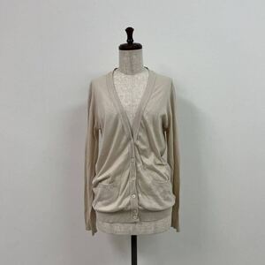 MARGARET HOWELL マーガレット ハウエル ジョンス メドレー ニット カーディガン JOHNS MEDLEY KNIT CARDIGAN ベージュ 系 サイズ 2