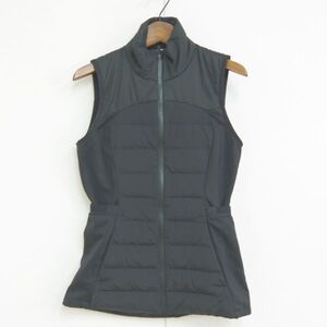 ＃01◇lululemon ルルレモン◇ダウンベスト トップス 黒 サイズ4 ＃927334