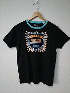 美品 DIESEL ディーゼル 半袖 パイピング Tシャツ S