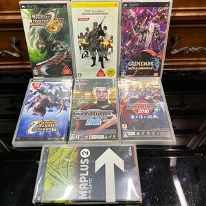 PSP ソフト PSPソフト ガンダム　モンスターハンター　まとめて　ゲームソフト 売切り　ジャンク扱い