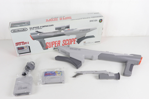 【動作未確認】Nintendo SUPER FAMICOM SUPER SCOPE SHVC-013 スーパーコープ ゲーム ファミコン 遊び_LJN_B0611-J011