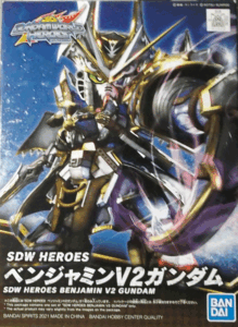 バンダイ/スケール不詳/SDW HEROES/ベンジャミンV2ガンダム/未組立品