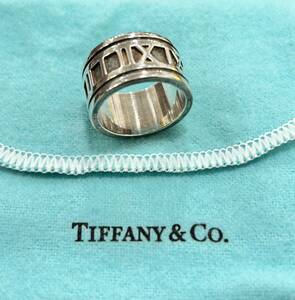 AH3368 TIFFANY&CO. ティファニー リング アトラス 指輪 シルバー925刻印 SV925 レディース メンズ アクセサリー ブランド