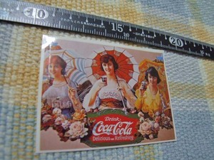 Cocacola/コカコーラ/ステッカー/シール/L　※　ヤフーショッピングストア/レア物商会・健美堂でも大量出品中！