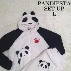 【美品】PANDIESTA パンディエスタ なりきり フェイクファーセットアップ