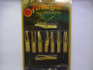 THE FLYING LURE　ザ・フライングルアー グリーディン ナチュラル 2インチ パール　専用ジグヘッド 3個入り バックスライド どころか・・