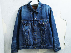 希少 L サイズ TENDERLOIN T-3RD ウォッシュ加工 デニムジャケット Gジャン INDIGO テンダーロイン 