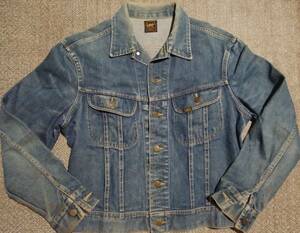 【米国製】Lee 220　ライダース ジャケット ビンテージ リー Jacket Ｇジャン　アメリカ製　USA 101J