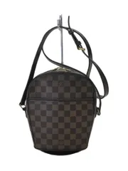 LOUIS VUITTON ショルダーバッグ イパネマPM_ダミエ_エベヌ レザー ブラウン 総柄 N51294 ダミエ 