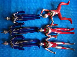 ★UHS_ウルトラマンガイア　アグル　6体　ウルトラマンヒーローシリーズ　　　究極大怪獣　HDM　ハイパー