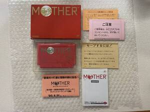 FC 美品　マザー　MOTHER 箱説付き　珍品　レア　ファミコン 