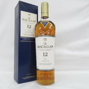 【未開栓】The MACALLAN ザ・マッカラン 12年 ダブルカスク ウイスキー 700ml 40% 箱付 11600564 0614