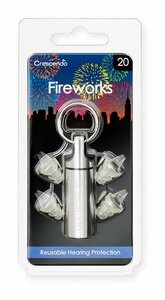 即決◆新品◆送料無料Crescendo Fireworks 20 花火用 イヤープロテクター 耳栓/メール便