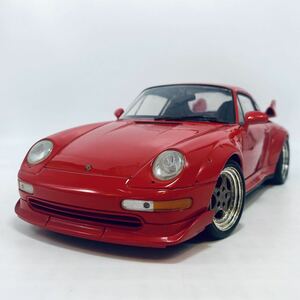 UT-model 1/18 type993 PORSCHE 911 GT2 RED 1997 ポルシェ 訳あり品 