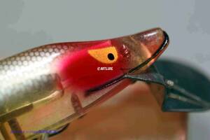 希少珍品面白ルアー　VINTAGE LURE HEDDON SCISSOR TAIL 9830-XRS RARE 新品箱入り中古（7651-247）USA MADE #OLDLURE #ARTLURE_VINTAGE 