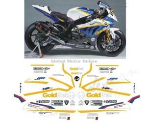 グラフィック デカール ステッカー 車体用 / BMW S1000RR / レプリカ SBK GOLDBET スーパーバイク