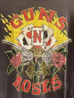 GUNS ヴィンテージ　Tシャツ　ガンズ　ロック　バンド　キムタク　90s ボロ