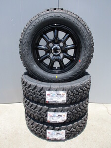 ヨコハマジオランダーM/T G003■145/80R12ゴツゴツタイヤセット■軽トラエブリーキャリーハイゼットクリッパーピクシスNバンアトレーバモス