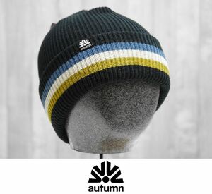 【新品:送料無料】23 AUTUMN CUFF BEANIE - BLACK オータム ニット帽 スノーボード 帽子